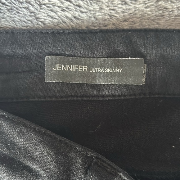 KUT from the Kloth Jennifer Ultra Skinny Stretchy Jeans in Black Size 4 - Picture 3 of 9